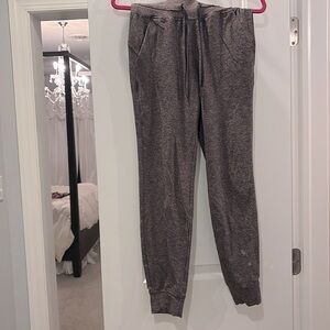 Lululemon dark purple heathered ALIGN jogger pants, drawstring waist